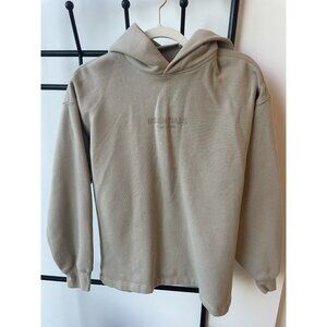 Fear Of God Essentials Beige Hoodie Sweatshirt